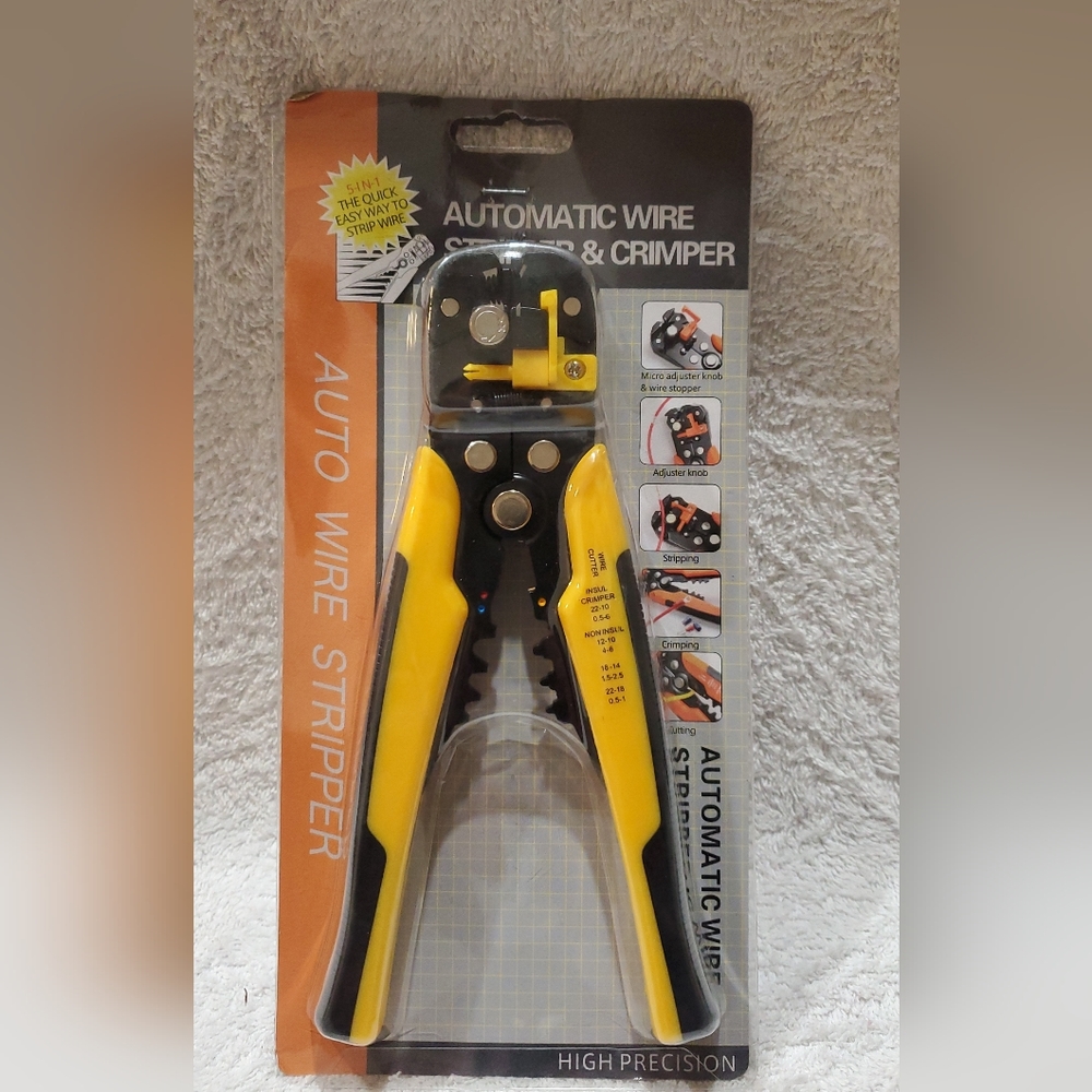 Wire strippers and crimper Hand Tool